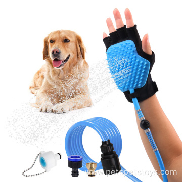 Dog Bathing Shower Massage Hair Remover